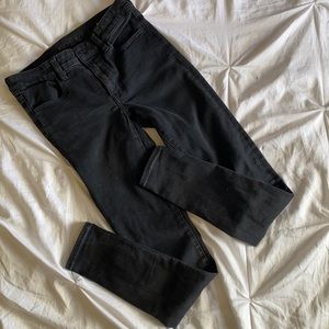 American Eagle black skinny jeans 6xlong